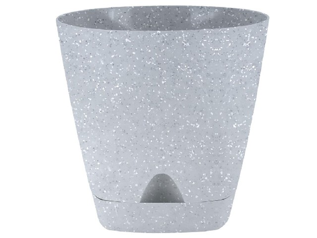 Горшок для цветов InGreen Amsterdam D170мм 2,5л с прикорневым поливом, светлый камень